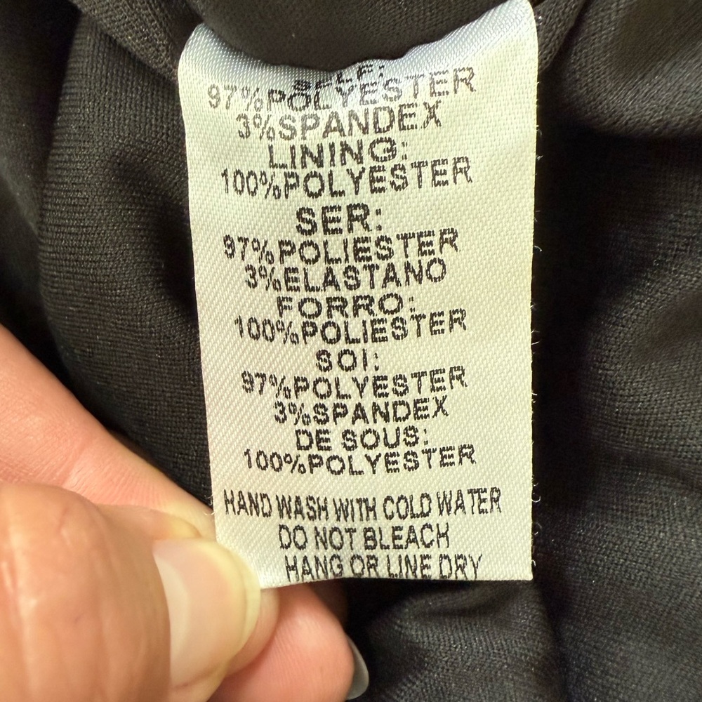 *Windsor Gorgeous Black Strapless Dress - Picture 12 of 15